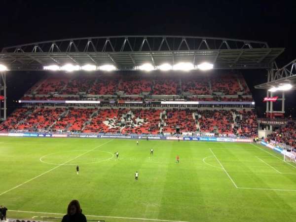 BMO Field, section: 221, row: 6, seat: 23