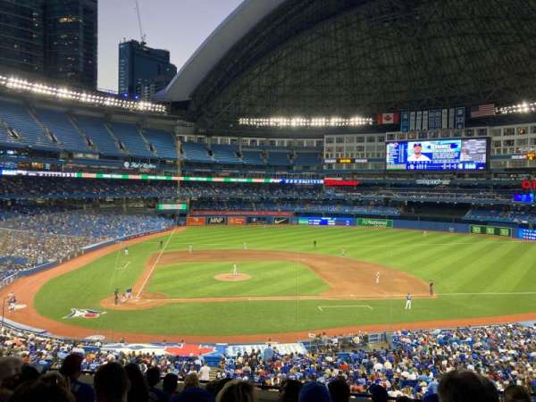 Rogers Centre, section: 220, row: 8, seat: 5