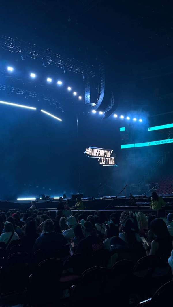 Prudential Center, section: 19, row: 3, seat: 7