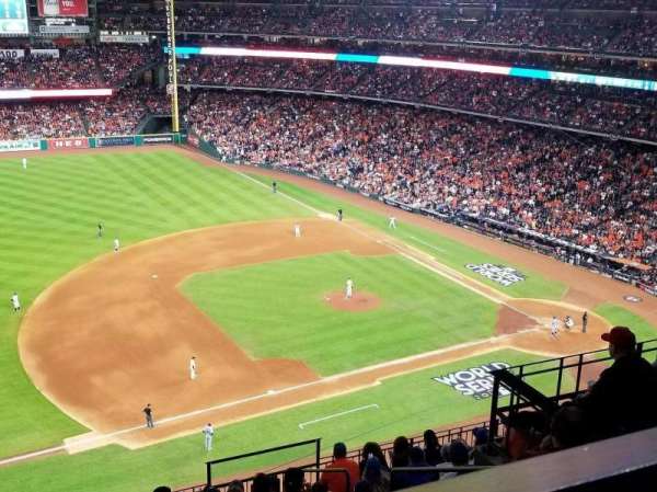 Daikin Park, section: 410, row: 1, seat: 21