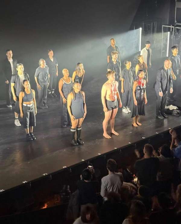 St. James Theatre, section: Mezzanine L, row: A, seat: 11