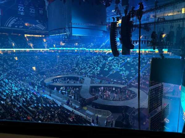 Rogers Arena, section: 304, row: 1, seat: 101