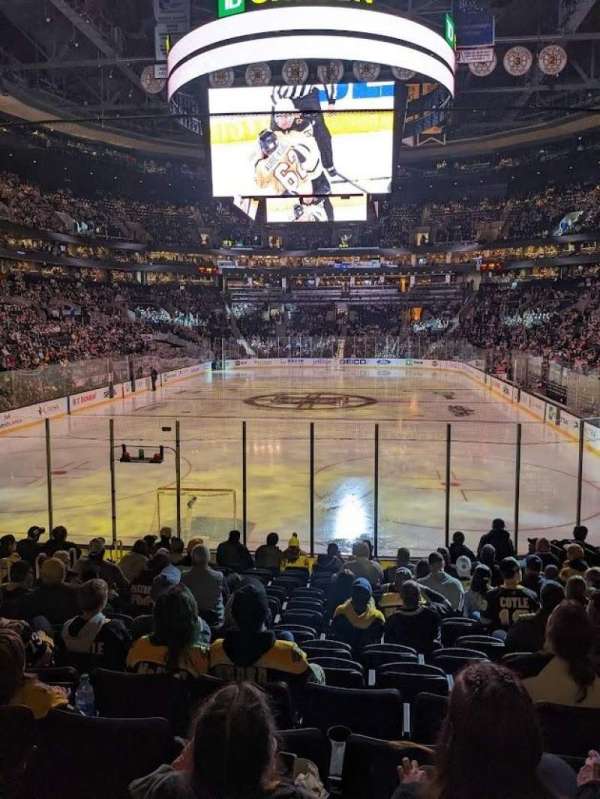 TD Garden, section: 6, row: 14, seat: 20