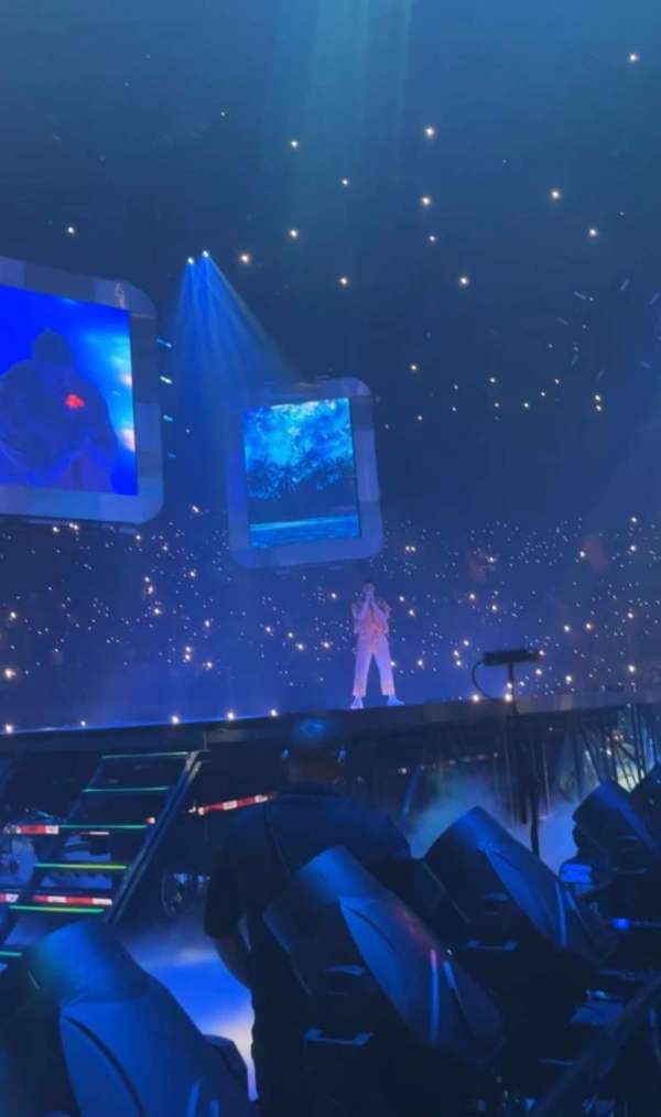 Kia Forum, section: N, row: 1, seat: 10