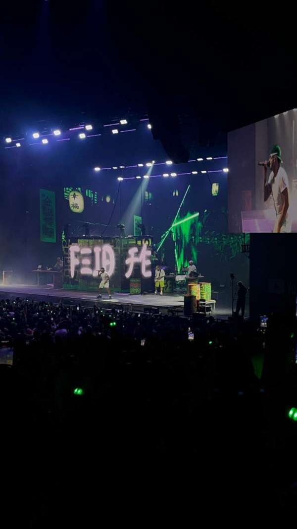 YouTube Theater, section: 105, row: X, seat: 11