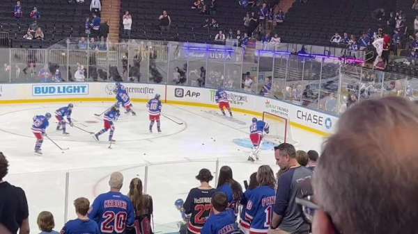 Madison Square Garden, section: 118, row: 17, seat: 3-7
