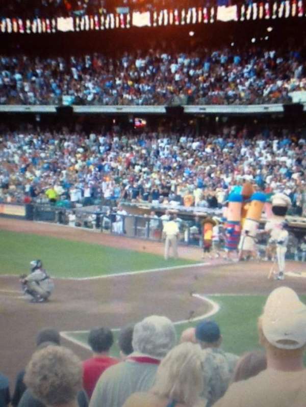 American Family Field, section: 121, row: 11, seat: 1