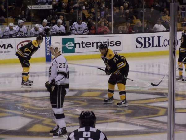 TD Garden, section: 13, row: 7, seat: 17