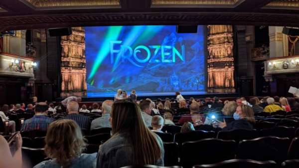 Theatre Royal Drury Lane, section: Stalls, row: T, seat: 33
