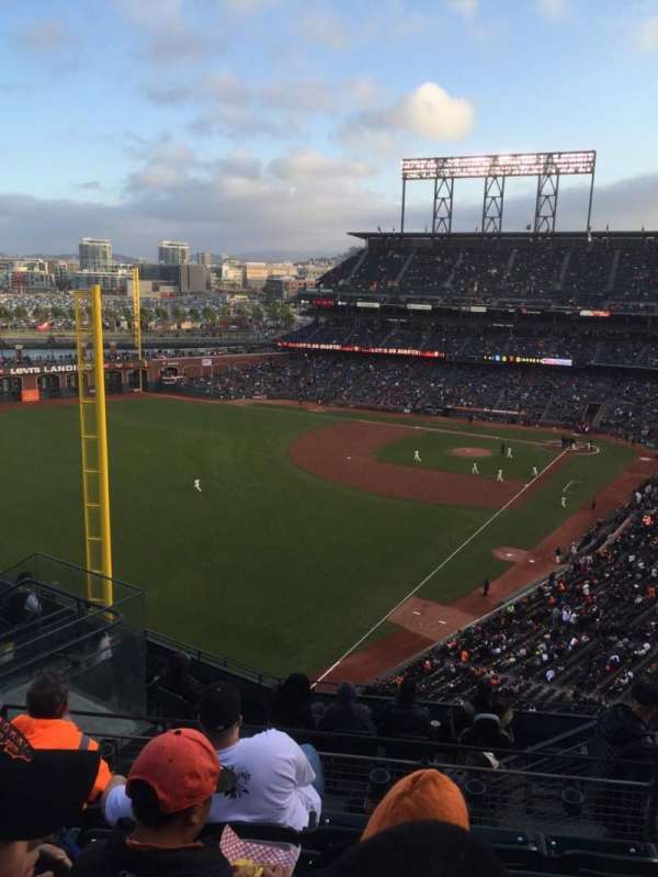 Oracle Park, section: VR334, row: 5, seat: 6