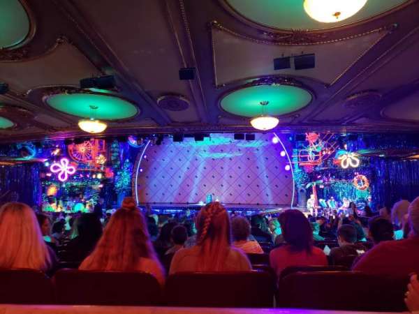 Palace Theatre, Broadway, section: Orchestra, row: z, seat: 118