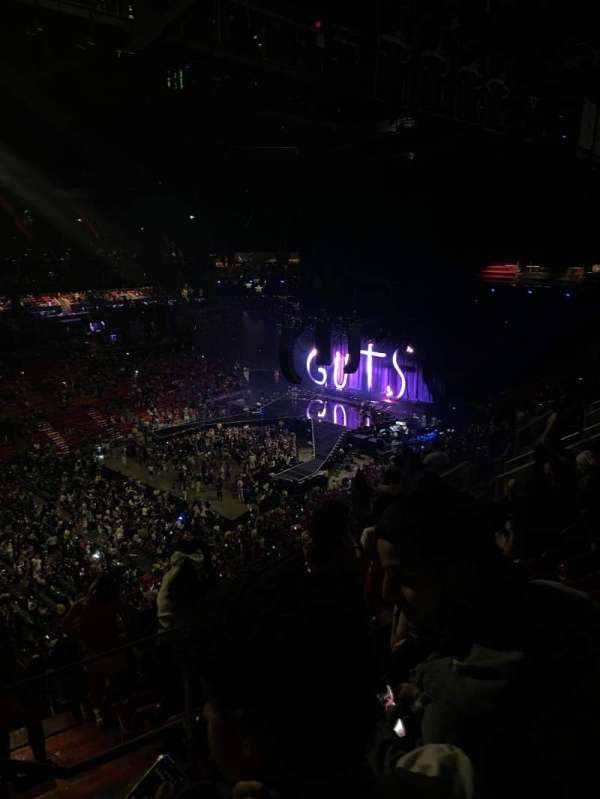 Kaseya Center, section: 311, row: 11, seat: 20