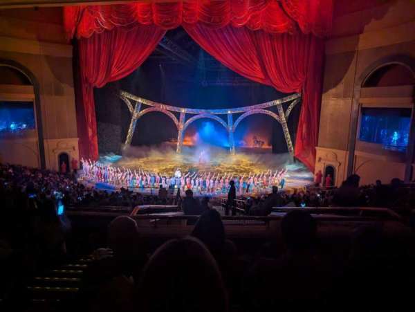 O Theatre, section: 204, row: U, seat: 2