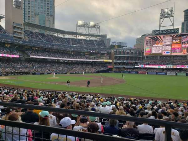 Petco Park, section: 115, row: 27, seat: 9