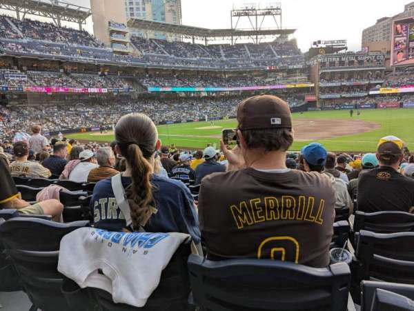 Petco Park, section: 113, row: 25, seat: 15