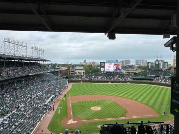 Wrigley Field, section: 421R, row: 4, seat: 20