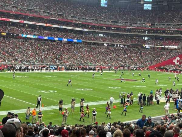 State Farm Stadium, section: 114, row: 27, seat: 14