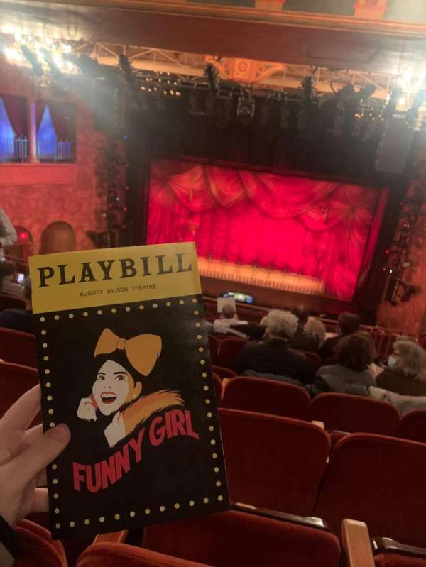 August Wilson Theatre, section: Mezzanine C, row: L, seat: 104