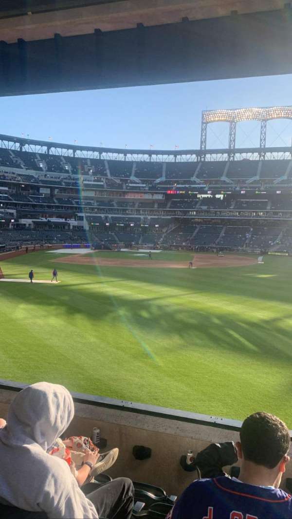 Citi Field, section: 101, row: 12, seat: 13