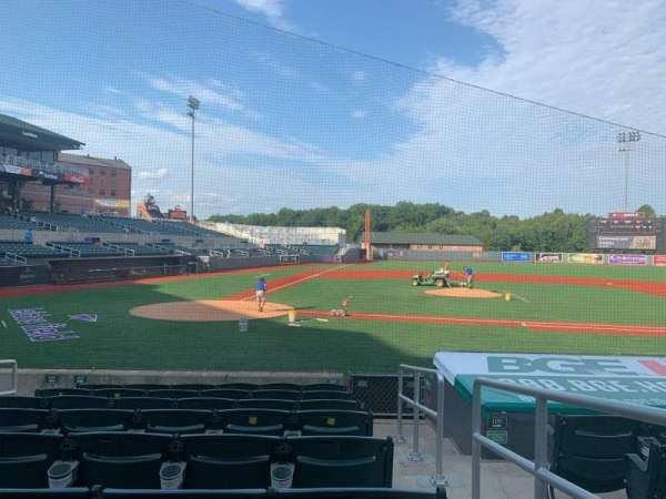 Ripken Stadium, section: 107, row: 8, seat: 1