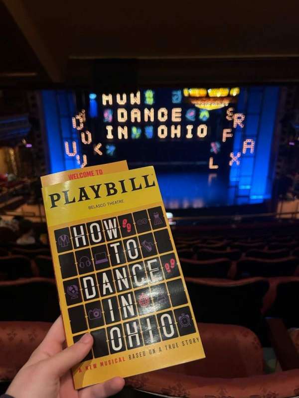 Belasco Theatre, section: Mezzanine C, row: H, seat: 105