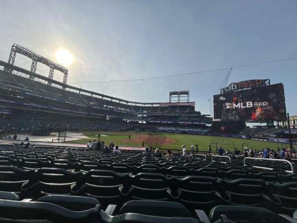 Citi Field, section: 112, row: 17, seat: 10