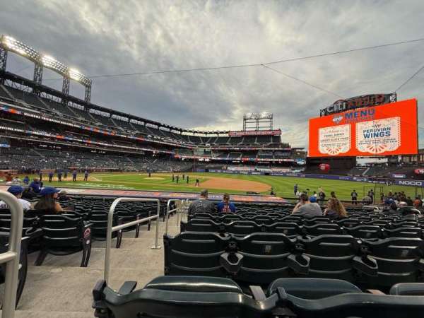 Citi Field, section: 112, row: 12, seat: 1