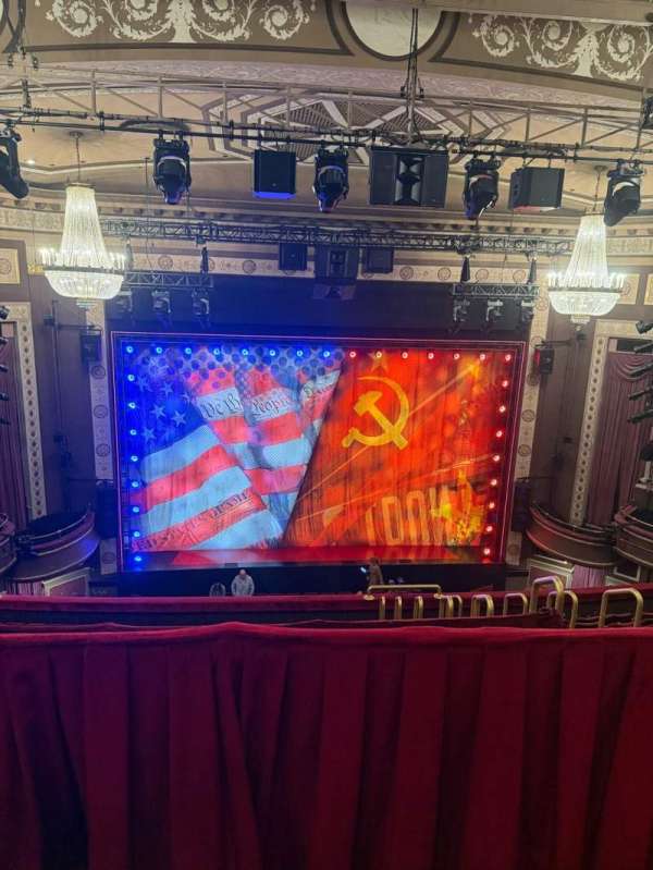 Imperial Theatre, section: Rear Mezzanine C, row: B, seat: 303