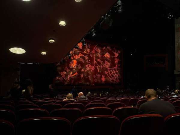 Minskoff Theatre, section: Orchestra L, row: V, seat: 11