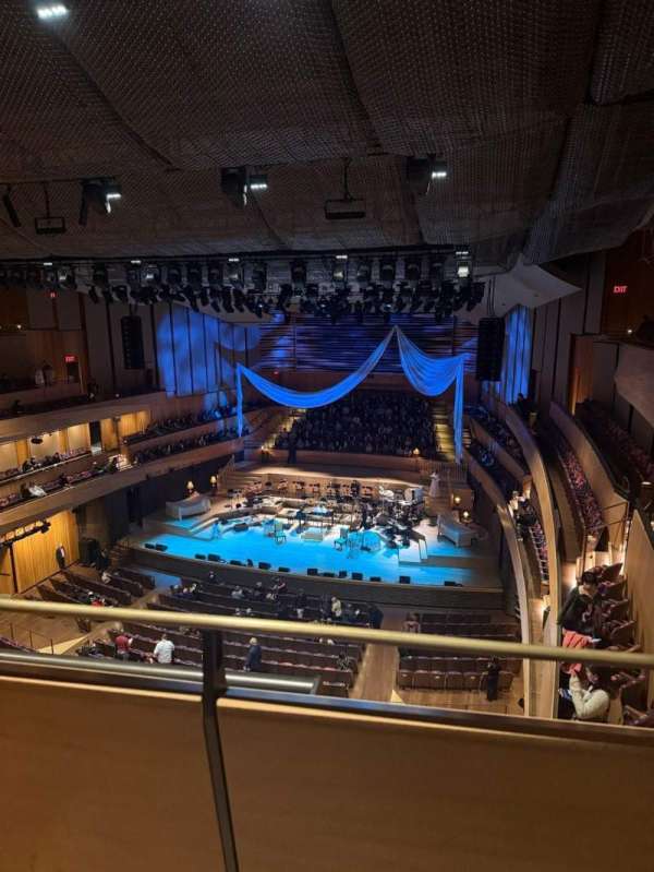David Geffen Hall, section: Third Tier, row: AA, seat: 140