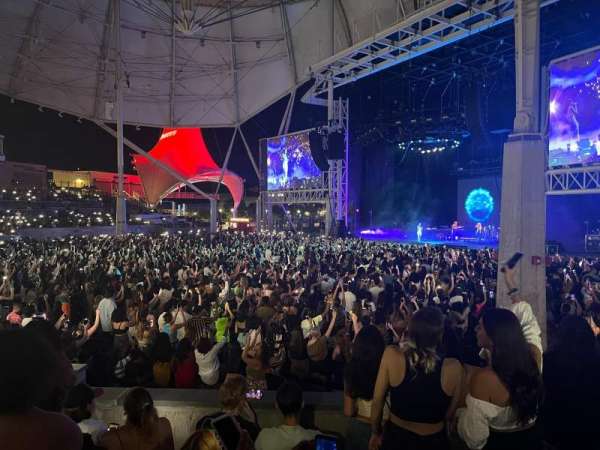 Hartford Healthcare Amphitheatre, section: 202, row: GG, seat: 1