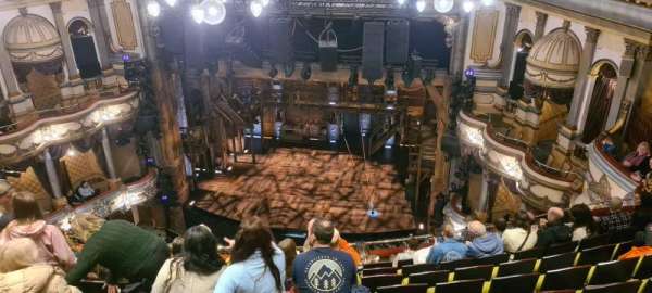 Victoria Palace Theatre, section: Grand Circle, row: J, seat: 12