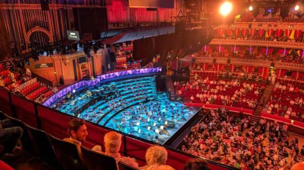 Royal Albert Hall, section: Rausing Circle Q, row: 3, seat: 28