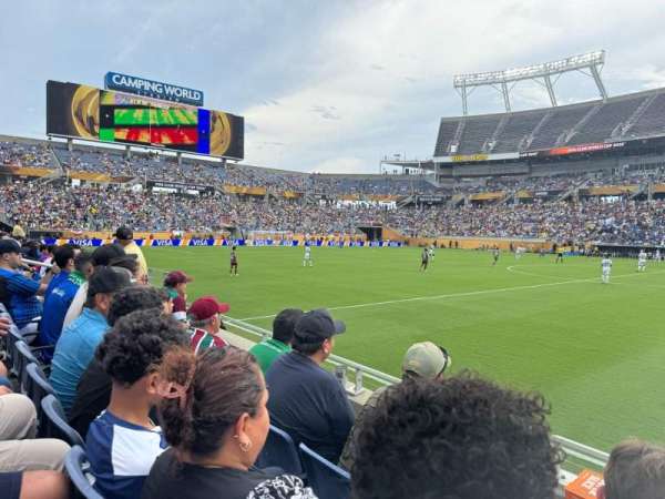 Camping World Stadium, section: 107, row: C, seat: 15/16