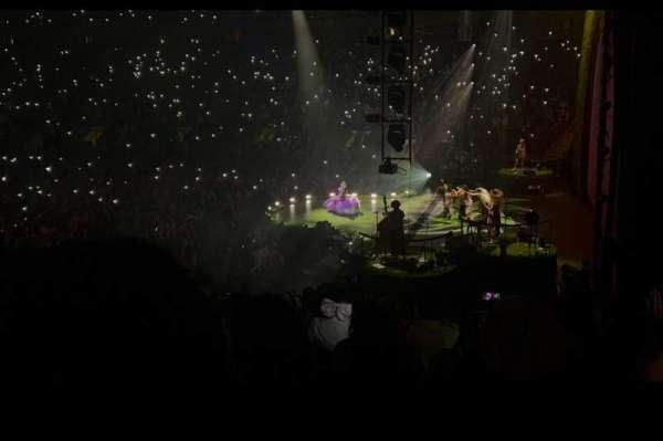Madison Square Garden, section: 109, row: 18, seat: 16