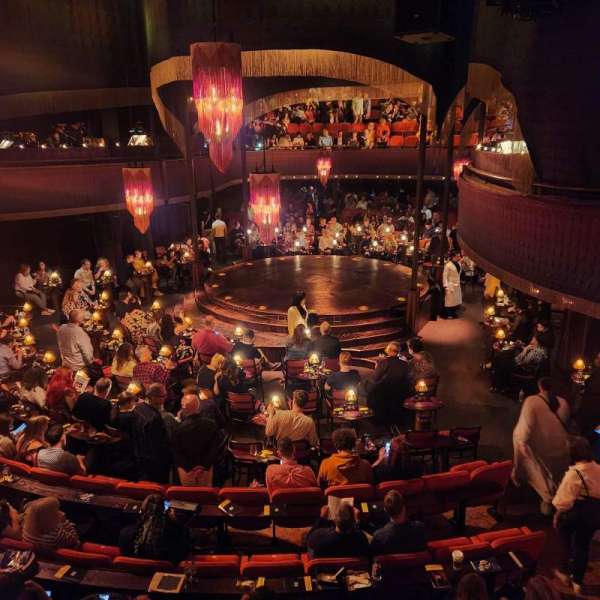 August Wilson Theatre, section: Kit Kat Klub Mezzanine 3, row: A, seat: 10