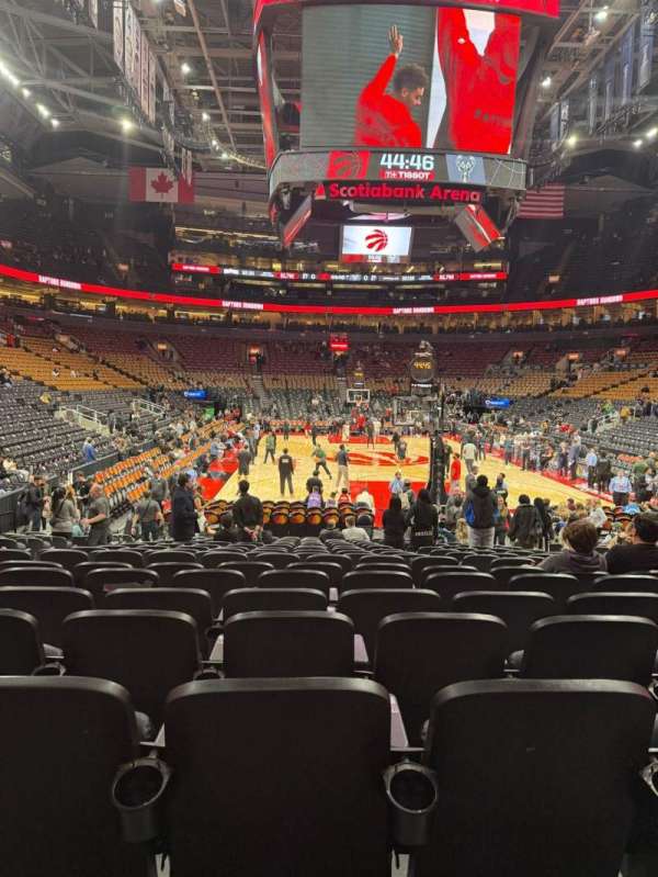 Scotiabank Arena, section: 103, row: 11, seat: 9