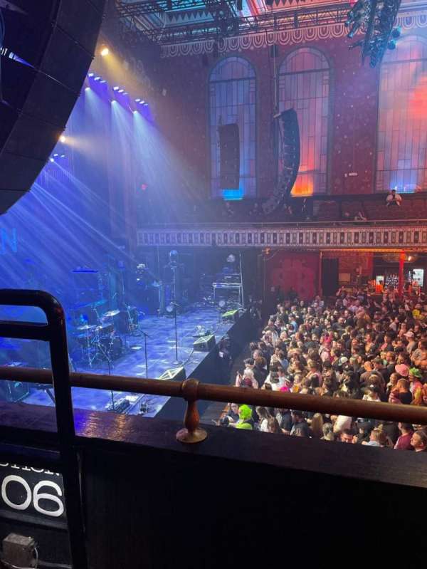 The Tabernacle, section: 206, row: B, seat: 10