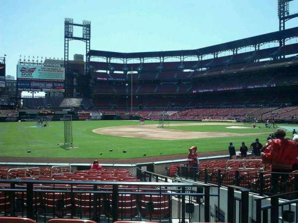 Busch Stadium, section: 161, row: 4, seat: 1