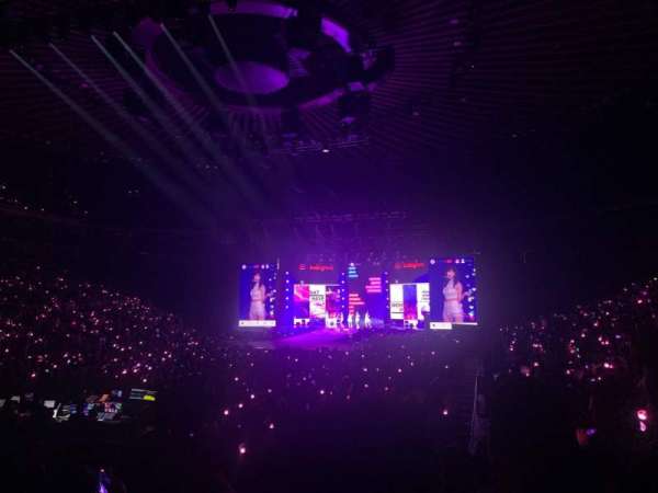 Oakland Arena, section: 105, row: 8, seat: 20