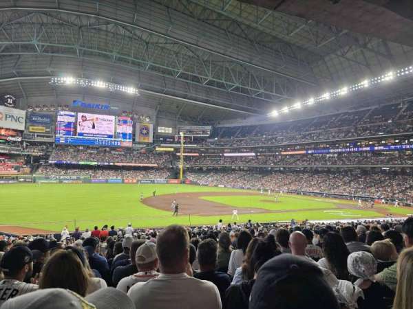 Daikin Park, section: 110, row: 34, seat: 3
