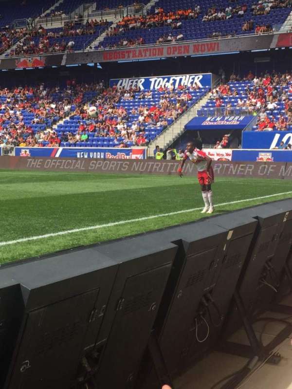 Sports Illustrated Stadium, section: 124f, row: 1, seat: 19