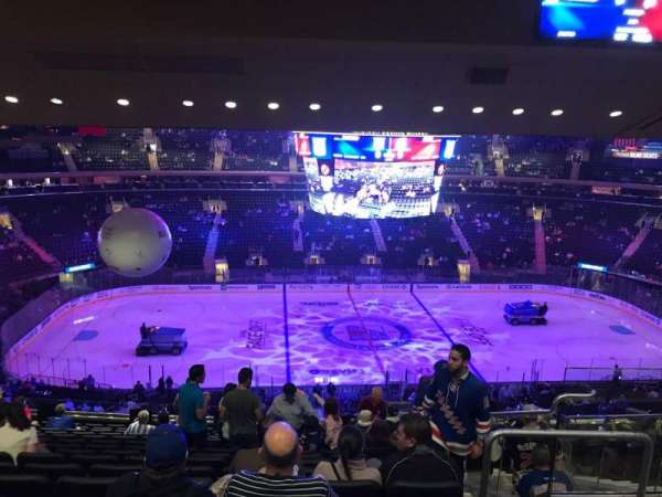 Madison Square Garden, section: 210, row: 15, seat: 17