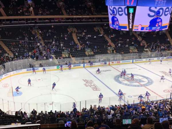 Madison Square Garden, section: 209, row: 12, seat: 2
