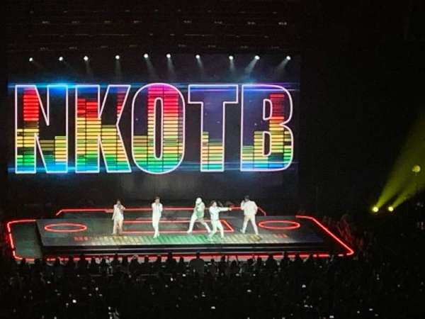 Prudential Center, section: 102, row: 1, seat: 10