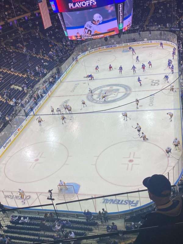 Madison Square Garden, section: 321, row: BS3, seat: 12