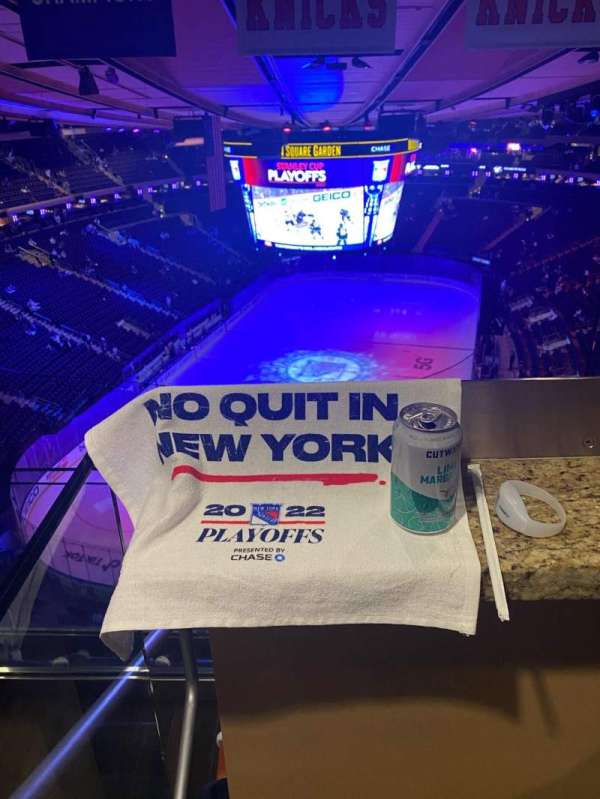 Madison Square Garden, section: 321, row: BS3, seat: 11