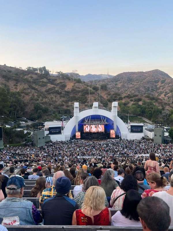 Hollywood Bowl, section: T1, row: 14, seat: 20