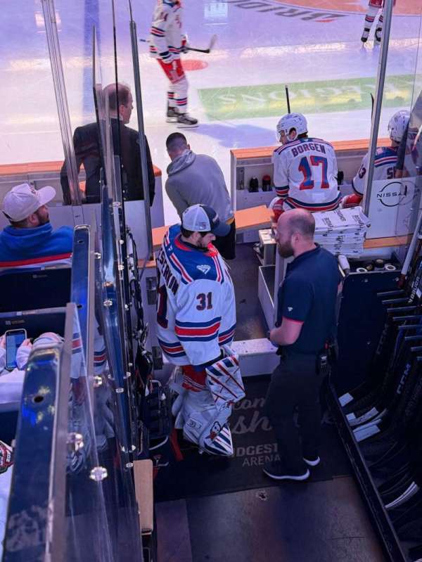 Bridgestone Arena, section: 115, row: HH, seat: 16