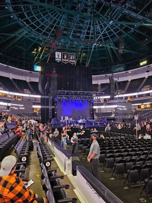 Honda Center, section: 206, row: B, seat: 6